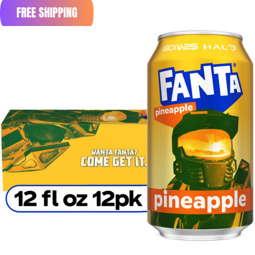 Fanta pineapple soda - fanta, fridge